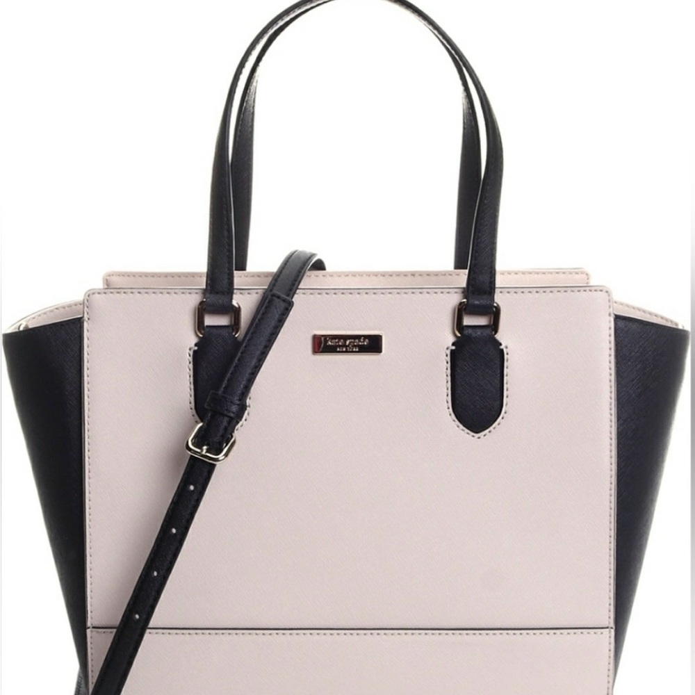 AUTHENTIC Kate Spade Black and Cream Women's Tote Bag